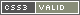 Validation CSS